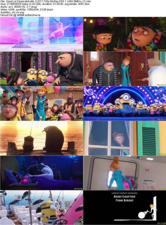 Despicable Me 3 2017 720p BluRay DD5.1 x264-BMDru