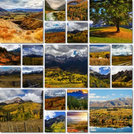 Autumn in the mountains
