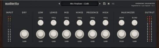 Audiority Harmonic Maximizer v1.1