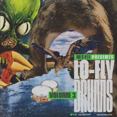MSXII Sound Lo-Fly Drums 3 WAV