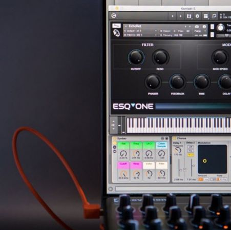 Puremagnetik Esqone Ensoniq ESQ-1 KONTAKT