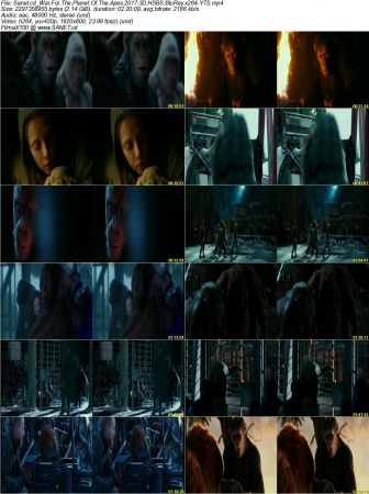 War For The Planet Of The Apes 2017 3D HSBS BluRay x264-YTS