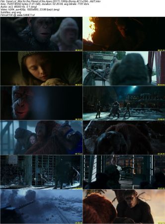 War for the Planet of the Apes 2017 1080p Bluray AC3 x264 AdiT