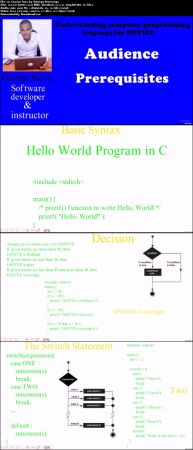 Understanding computer programming language for Novice