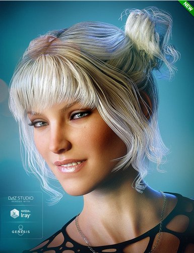 Pony Knots for Genesis 8 Female(s) 