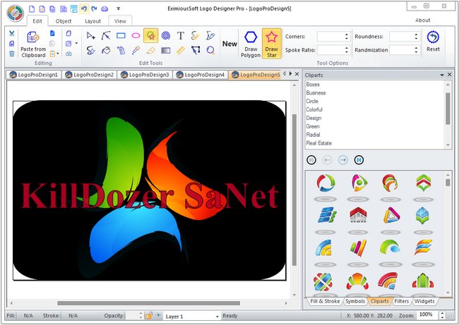 EximiousSoft Logo Designer Pro 5.15 free instal