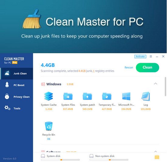 clean master for pc windows 7