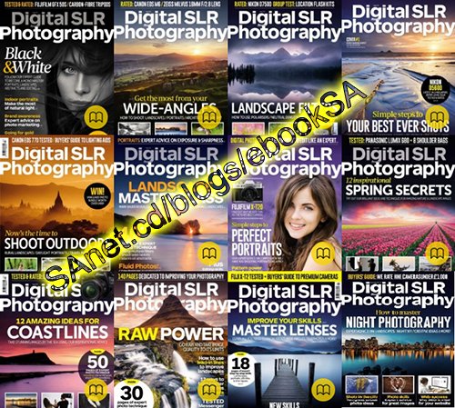 Digital SLR Photography - 2017 Full Year Issues Collection