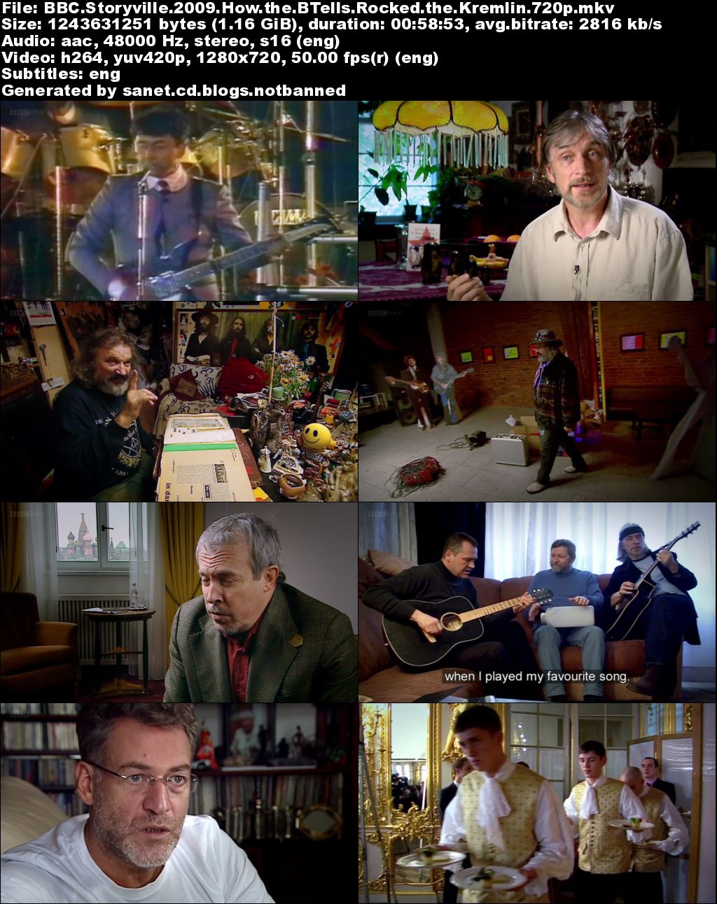 Download BBC Storyville How the Beatles Rocked the Kremlin (2009) 720p HDTV x264 MVGroup