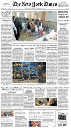 The New York Times November 25 2017