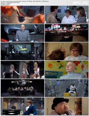 Austin Powers Trilogy BluRay 1080p DD5.1 H265-d3g