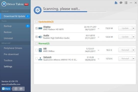 Driver Talent Pro 6.5.59.170 Multilingual