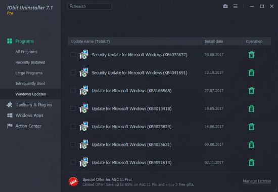 IObit Uninstaller Pro 7.1.0.20 Multilingual