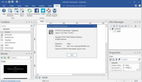 WYSIWYG Web Builder 12.2.3 Portable