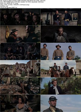 Major Dundee 1965 Extended 720p Bluray AC3 x264 AdiT