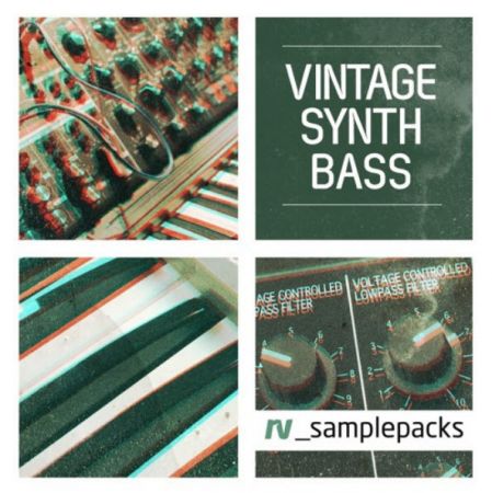 Vintage Synth Bass WAV MiDi REX