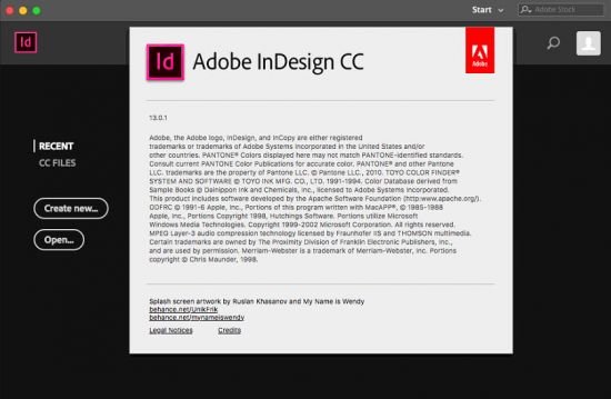 Adobe InDesign CC 2018 v13.0.1.207 macOS