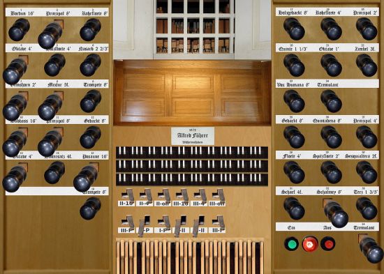Hauptwerk Alfred Führer organ of Riddagshausen
