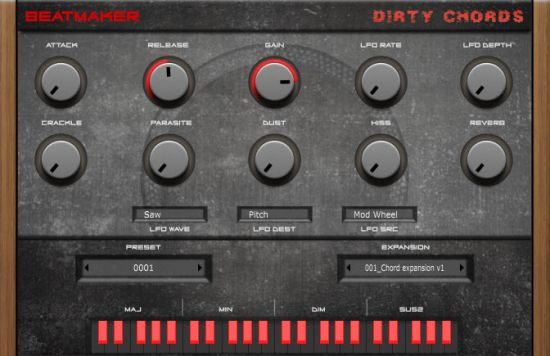 BeatMaker Dirty Chords v1.1 VST AU MAC/WiN