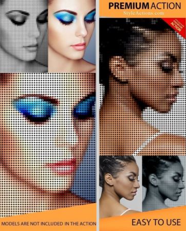 StyleActions - Color Dots PSD Action