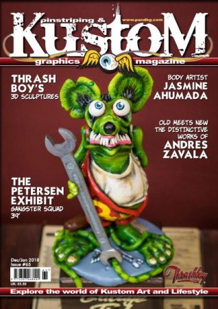 Pinstriping &amp; Kustom Graphics English Edition - December 2017