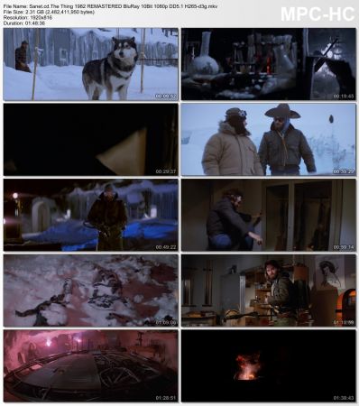 The Thing 1982 REMASTERED BluRay 10Bit 1080p DD5.1 H265-d3g