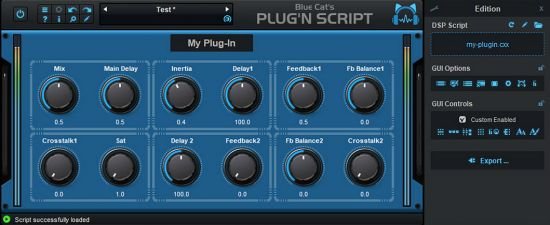 Blue Cat's Plug'n Script v3.0.1