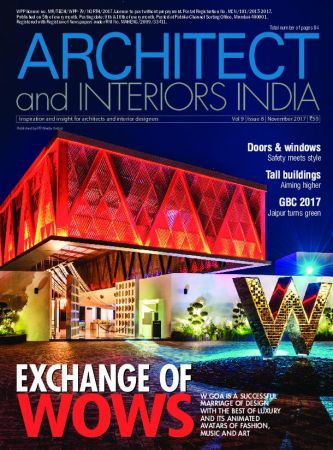 Architect and Interiors India “ November 2017