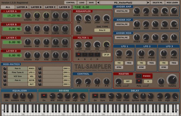 Togu Audio Line TAL-Sampler v1.9.89