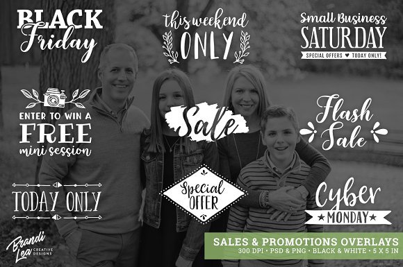 Sales &amp; Promotions Photo Overlays 2162730