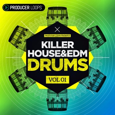Producer Loops Killer House &amp; EDM Drums Vol.1 MULTiFORMAT