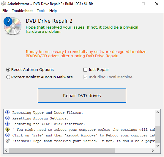 free for mac instal DVD Drive Repair 11.2.3.2920
