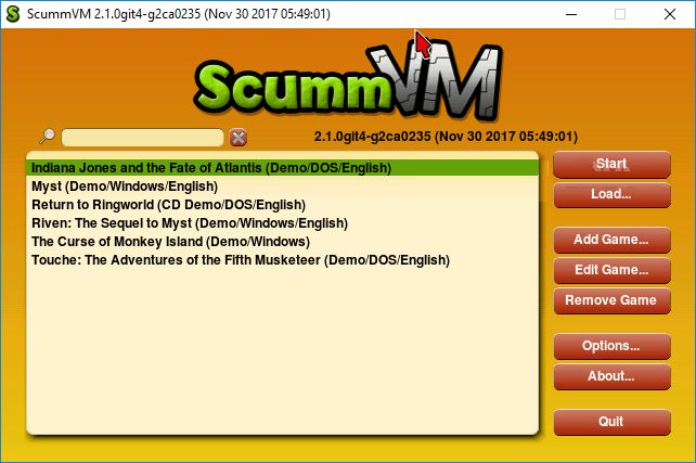 ScummVM 2.0.0 + Manual