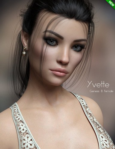 P3D Yvette for Genesis 8 Female 