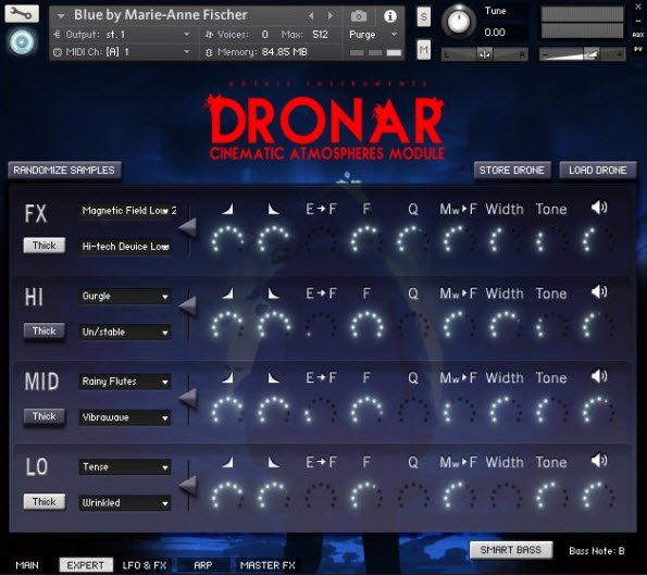 Gothic Instruments DRONAR Cinematic Atmospheres KONTAKT
