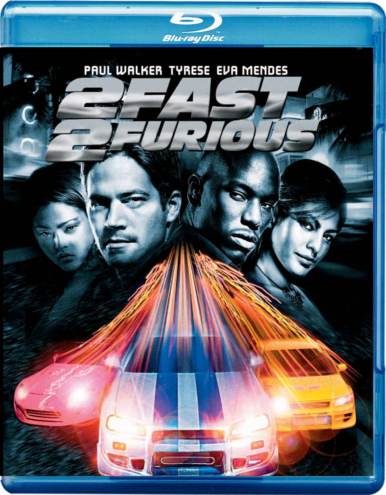 Форсаж вторая часть. Blu-ray. Форсаж. Двойной Форсаж (Blu-ray). 2 Fast 2 Furious (2003) Постер.