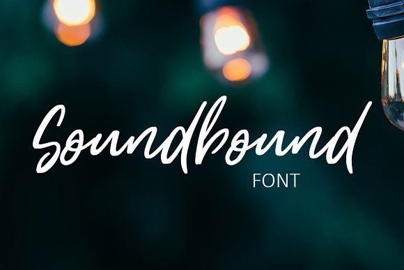 Soundbound Script Font 2163313