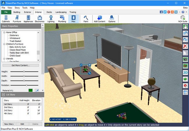 free download NCH DreamPlan Home Designer Plus 8.39