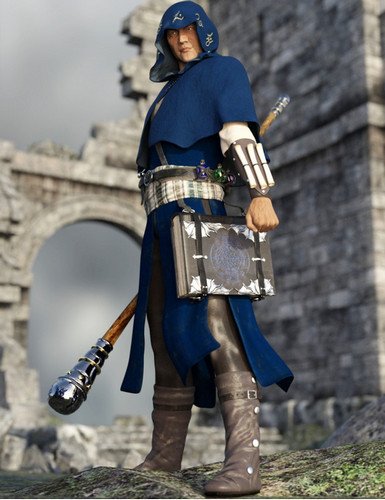 Wizard Outfit for Genesis 3 Male(s) 