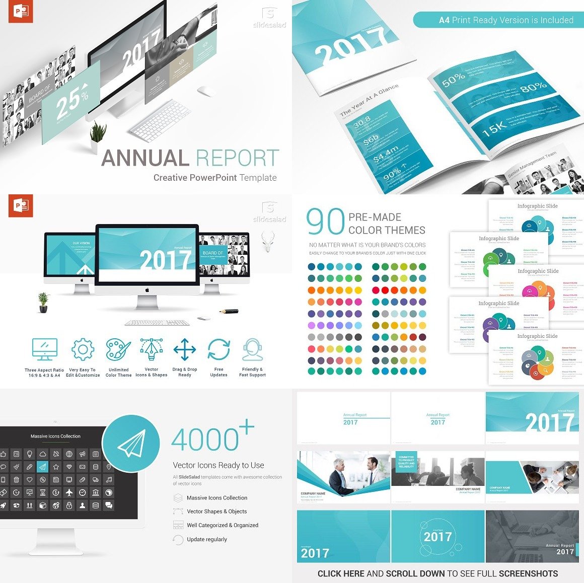 Download Annual Report PowerPoint Template 2111187 SoftArchive