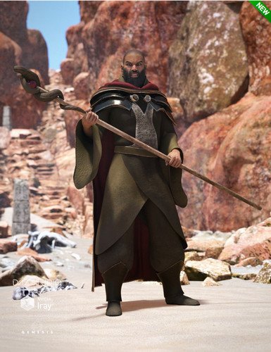 Desert Mage for Genesis 3 Male(s) 