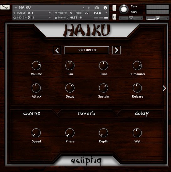 Ecliptiq Audio Haiku KONTAKT