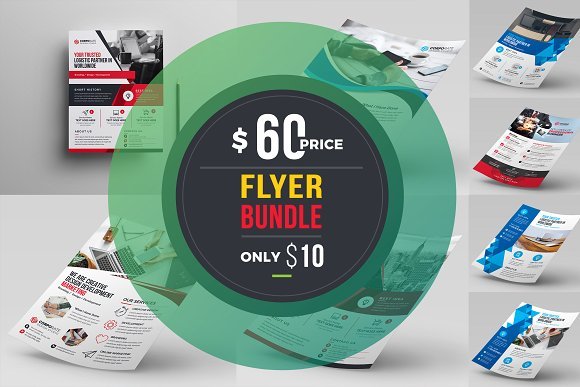 10 Business Flyer Bundle 2128644