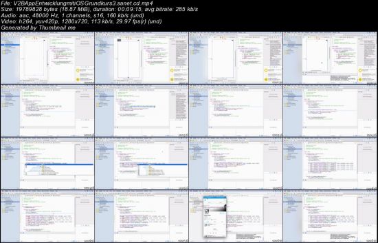 Video2Brain - App Entwicklung mit iOS Grundkurs 3: Erweitertes UI-Design - Moderne Benutzeroberfl?chen, Storyboards, Auto-Layout