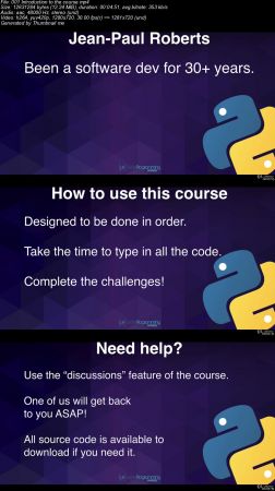 Complete Python Masterclass (Last updated 12/2017)