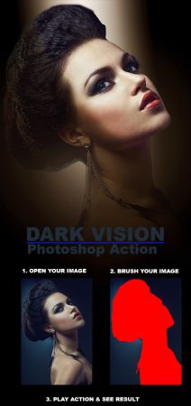 Dark Vision Photoshop Action 21085148