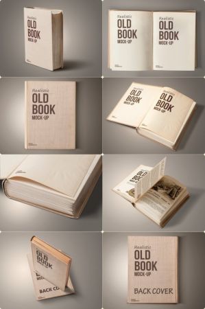 PSD Templates Old Book Mockup - GraphicRiver #3