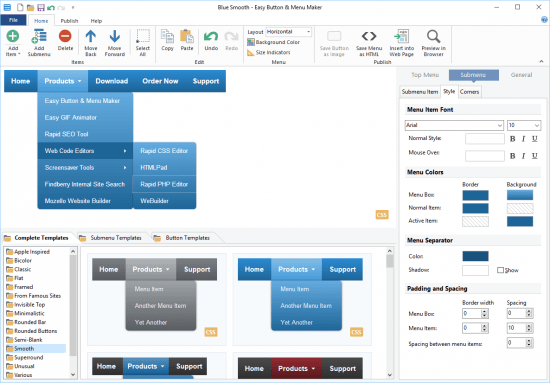 Blumentals Easy Button &amp; Menu Maker Pro 5.1.0.35 Portable