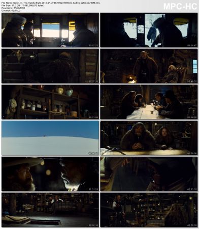 The Hateful Eight 2015 4K UHD 2160p WEB-DL Ita Eng x265-NAHOM