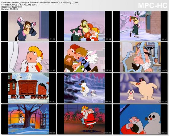 Frosty the Snowman 1969 BRRip 1080p DD5.1 H265-d3g